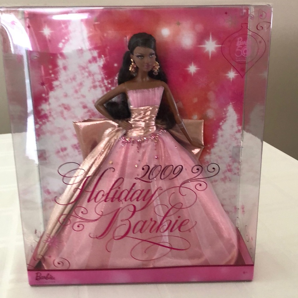 2009 Holiday Barbie African American, New in Box